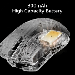 Chuột không dây ATK Blazing Sky GHOST Extreme Plus Carbon Fiber Hollow Dual-mode Wireless Pixart 3955 Master