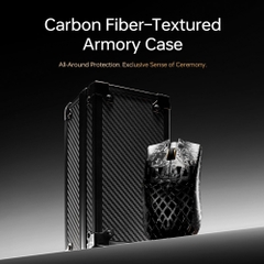 Chuột không dây ATK Blazing Sky Ghost Ultimate Carbon Fiber Hollow Tri-mode Wireless Pixart 3950 Ultra