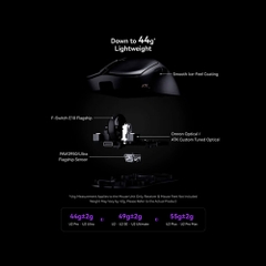Chuột không dây ATK Blazing Sky U2 SE Tri-mode Wireless Xhero AI