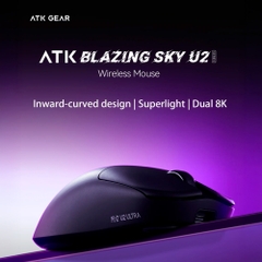 Chuột không dây ATK Blazing Sky U2 Tri-mode Wireless Pixart 3395SE