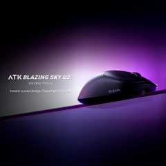 Chuột không dây ATK Blazing Sky U2 Ultimate Tri-mode Wireless Pixart 3950 Ultra