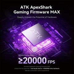 Chuột không dây ATK Blazing Sky U2 V2 Mini Plus Superlight Dual-mode Wireless Pixart 3955 Master