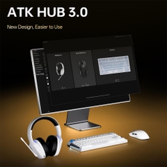 Chuột không dây ATK Blazing Sky X1 Air Ultimate+ Dual-mode Wireless Pixart 3955 Master