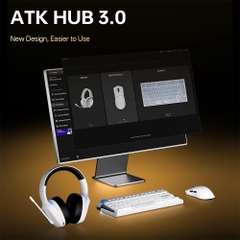 Chuột không dây ATK Blazing Sky X1 V2 Ultimate 2.0 Plus Dual-mode Wireless Pixart 3955 Master