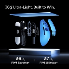 Chuột không dây ATK Blazing Sky F1 V3 Ultimate Plus Dual-mode Wireless Pixart 3955 Master