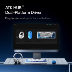 Chuột không dây ATK Blazing Sky F1 V3 Ultimate Plus Dual-mode Wireless Pixart 3955 Master