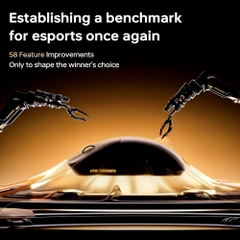 Chuột không dây ATK Dragonfly A9 Air Dual-mode Wireless Pixart 3950 Ultra