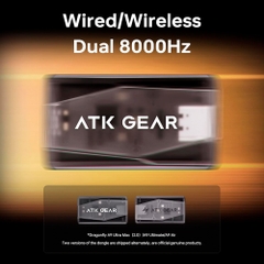 Chuột không dây ATK Dragonfly A9 Air Dual-mode Wireless Pixart 3950 Ultra