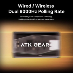 Chuột không dây ATK Dragonfly A9 Air Plus Leviatan Edition Ultimate Lightweight Dual-mode Pixart 3955 Master