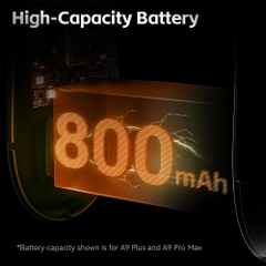 Chuột không dây ATK Dragonfly A9 Plus 2.0 Tri-mode Nearlink Wireless Pixart 3950 Ultra
