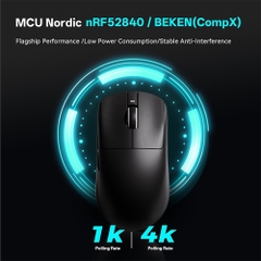 Chuột không dây ATK VXE Dragonfly R1 S Tri-mode Wireless Xhero AI