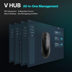 Chuột không dây ATK VXE Dragonfly R1 S Tri-mode Wireless Xhero AI