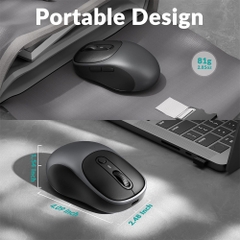 Chuột không dây Keychron BM24 Wireless Pixart 3212 BM24-C61