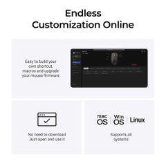 Chuột không dây Keychron G3 Ultra Light Wireless (Pixart 3955)