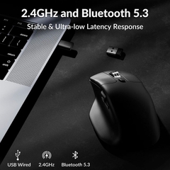 Chuột không dây Keychron M6 Wireless Silent Pixart 3395