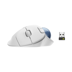 Chuột không dây Logitech Ergo M575 for Business White 910-006439