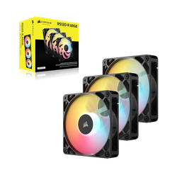 Bộ ba Fan Case Corsair RS120-R ARGB Black CO-9050196-WW (Fan Ngược)