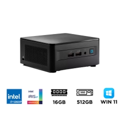 Máy tính Mini PC Asus NUC 12 Pro Wall Street Canyon i7-1260P RNUC12WSHi70000