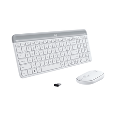 Combo Bàn Phím và Chuột không dây Logitech MK470 Slim White 920-009183