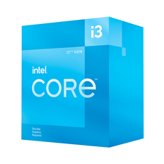 CPU Intel Core i3-12100F Up to 4.3GHz 4 cores 8 threads 12MB