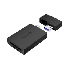Đầu đọc thẻ nhớ Lexar RW360 Dual-Slot USB-A/C USB 3.2 Gen 1 LRW360U-BNBNG