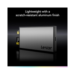 Đầu đọc thẻ nhớ MicroSD/SD Lexar Professional Workflow USB 3.2 Gen 2 LPWF710N-4ANGL