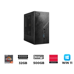 Mini PC ASRock DeskMini X300 ST-AX35500GT (Ryzen 5 5500GT, Ram DDR4, SSD 500GB, Win 11)