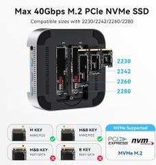 Docking Station ACASIS cho Mac mini M4 M001Pro