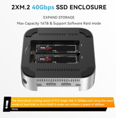 Docking Station ACASIS cho Mac mini M4 M001Pro