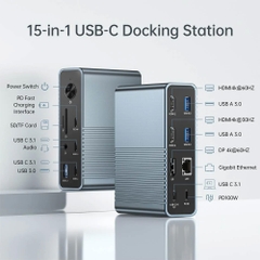 Docking Station ACASIS USB-C 15-in-1 DS-7A15