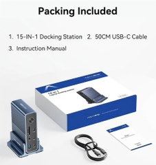 Docking Station ACASIS USB-C 15-in-1 DS-7A15