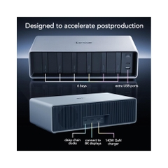 Docking Station Lexar Professional Workflow WF800 All-in-One 6-Bay LPWF800N-4A1NGL