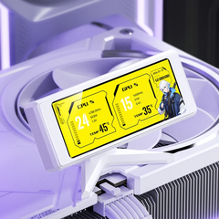 Màn hình phụ Jonsbo 3.39 Inch DS339 White-FV