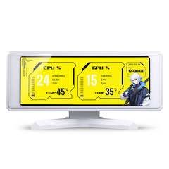 Màn hình phụ Jonsbo 3.39 Inch DS339 White-FV