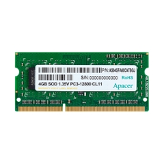 Ram Laptop Apacer DDR3L 4GB Bus 1600Mhz 1.35v DV.04G2K.KAM