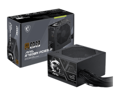 Nguồn máy tính MSI MAG A750BN PCIE5 III 750W 80 Plus Bronze MAG-A750BN-PCIE5-III