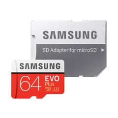 Thẻ Nhớ MicroSDXC Samsung EVO Plus U3 64GB 100MB/s MB-MC64G