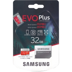 Thẻ Nhớ MicroSDHC Samsung EVO Plus U1 32GB 95MB/s MB-MC32G