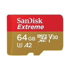 Thẻ Nhớ MicroSDXC SanDisk Extreme V30 A2 64GB 160MB/s SDSQXA2-064G-GN6MN