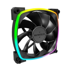 Fan Case Montech RX 120 PWM 120mm Black CFRX120PWMBLMT (Fan ngược)