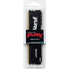 Ram PC Kingston Fury Beast Black 16GB 3200MHz DDR4 KF432C16BB/16