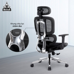 Ghế công thái học Warrior Hero WEC509 Pro Black