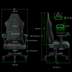 Ghế Razer Iskur V2 X NewGen