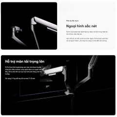 Giá đỡ 2 màn hình Hyperwork T6 Pro Dual 17-32 inch