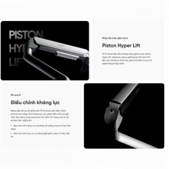 Giá đỡ 2 màn hình Hyperwork T6 Pro Dual 17-32 inch