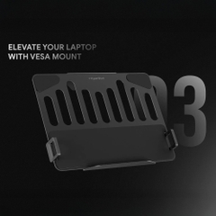Giá treo Laptop Holder HyperWork VESA HPW-LT03-BLK