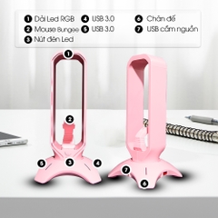 Giá treo tai nghe ZADES ZHS-701GP