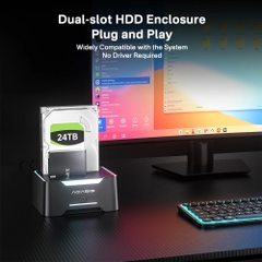 HDD Docking ACASIS 2.5'' - 3.5'' USB 3.2 SATA III EC-6104