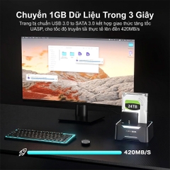 HDD Docking ACASIS 2.5'' - 3.5'' USB 3.2 SATA III EC-6104