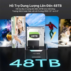 HDD Docking ACASIS 2.5'' - 3.5'' USB 3.2 SATA III EC-6104
